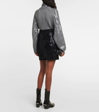 Dorothee Schumacher Sequined wool and cashmere-blend miniskirt