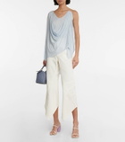 Loewe Embellished draped top