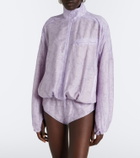Christopher Esber Light Leak jacquard romper