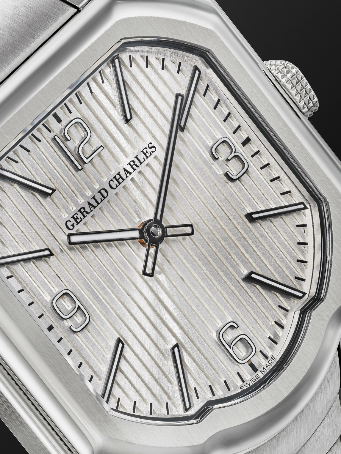 Gerald Charles - Masterlink 2H Automatic Stainless Steel Watch, Ref. ML1.0-A-01