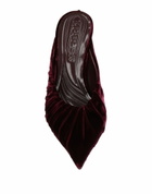 Mugler Womens Mules & Clogs in Burgundy