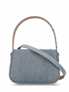 BLUMARINE - Small Denim Top Handle Bag