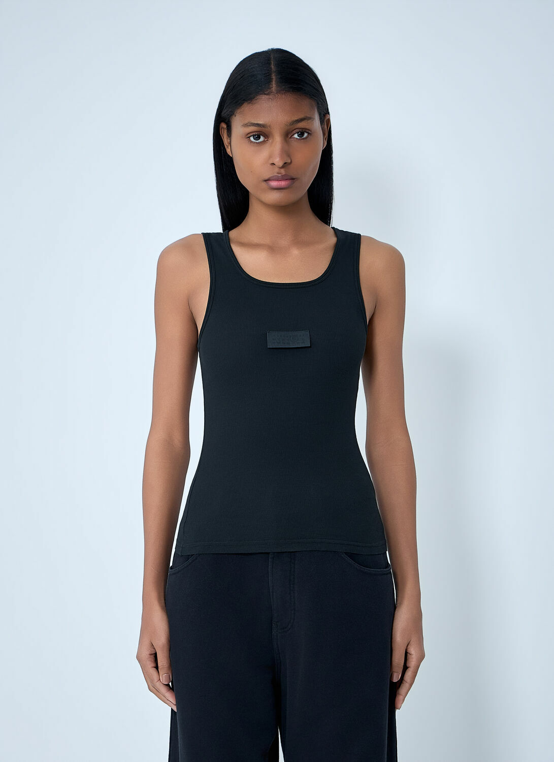 MM6 Maison Margiela Logo Motif Tank Top