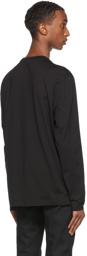 Versace Black Neon Greca Long Sleeve T-Shirt