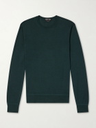TOM FORD - Cashmere and Silk-Blend Sweater - Green