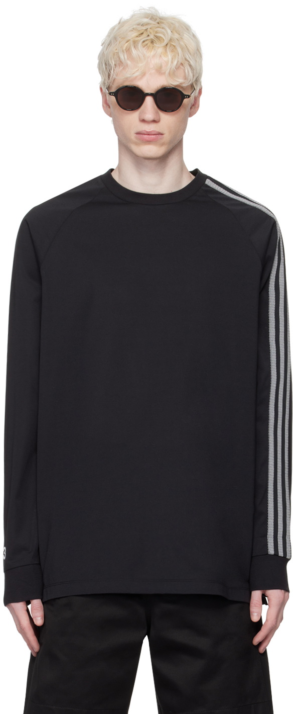 Y-3 3-STRIPES LONG SLEEVE TEE