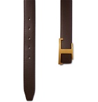 Tod's - 3cm Reversible Leather Belt - Brown