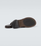 Zegna Leather sandals