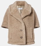 Max Mara Corvino teddy cape