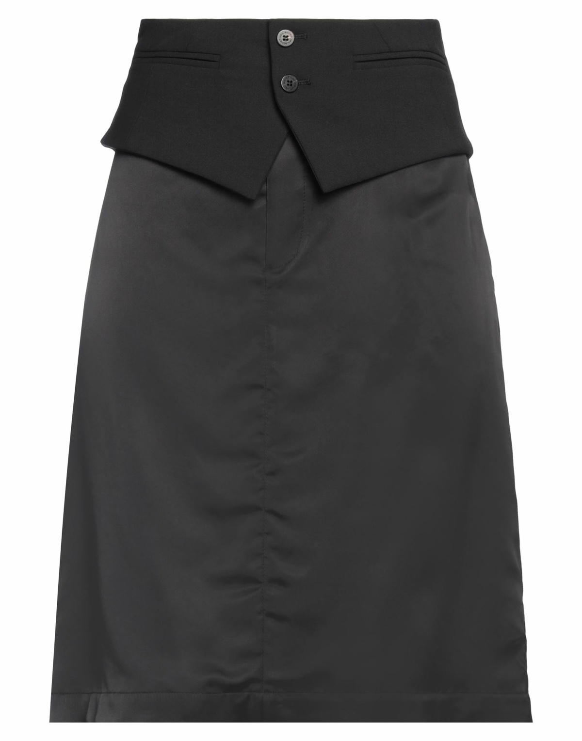 Neil Barrett Womens Midi skirt in Black