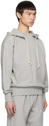 Uniform Bridge Grey Patch Pocket Hoodie