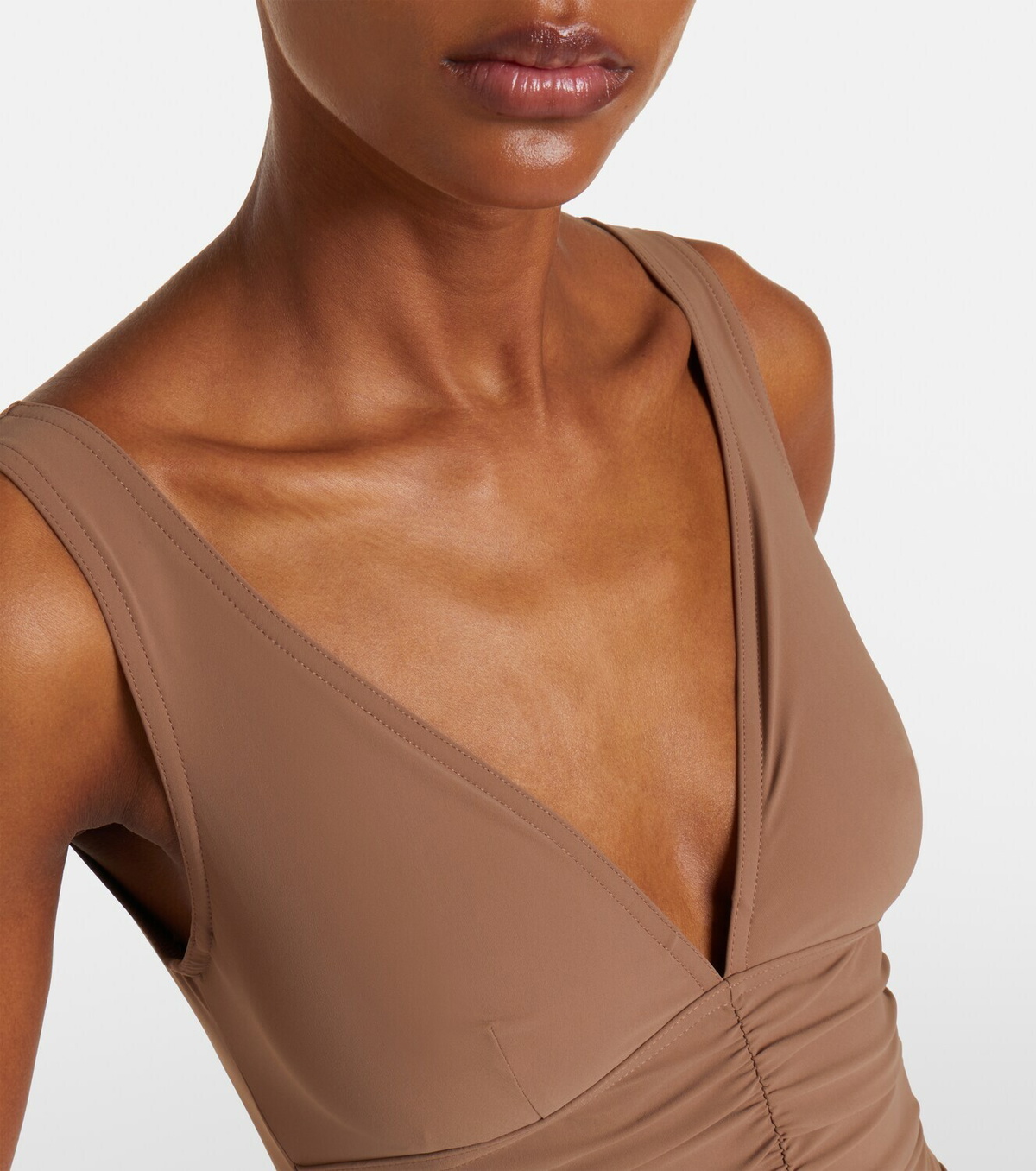 Karla Colletto Smart ruched swimsuit