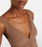 Karla Colletto Smart ruched swimsuit
