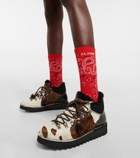 Alanui - Capri leather platform sneakers
