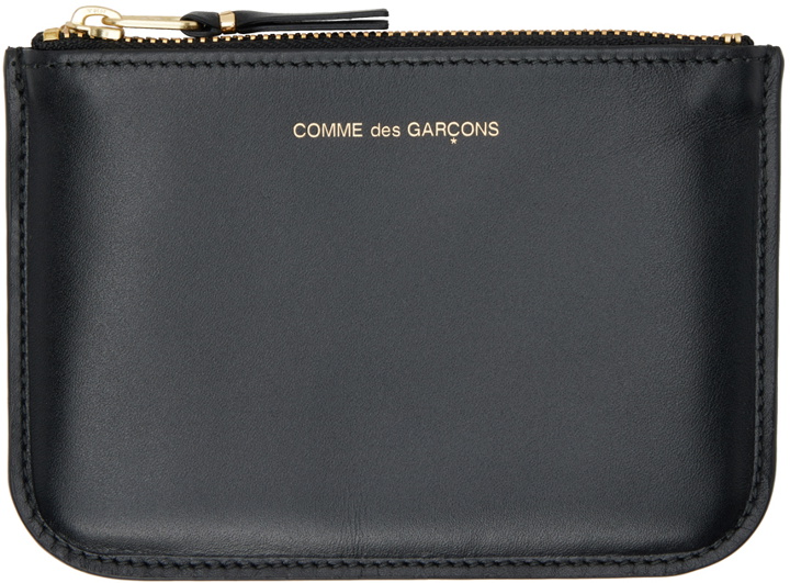 Photo: Comme des Garçons Wallets Black Classic Print Wallet