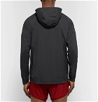 Tracksmith - Waite Water-Repellent Stretch-Shell Hooded Jacket - Black
