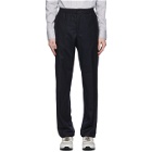 Dunhill Navy Wool Twill Trousers