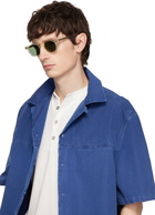 Maison Kitsuné Yellow A. Society Edition Camille Sunglasses