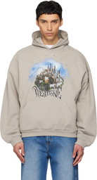 We11done Gray City Hoodie