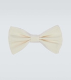 Loro Piana Silk faille bow tie