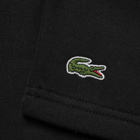 Lacoste Men's Classic Logo Sweat Short in Black