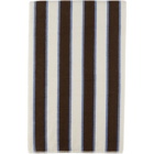 Tekla SSENSE Exclusive Multicolor Stripe Bath Sheet Towel
