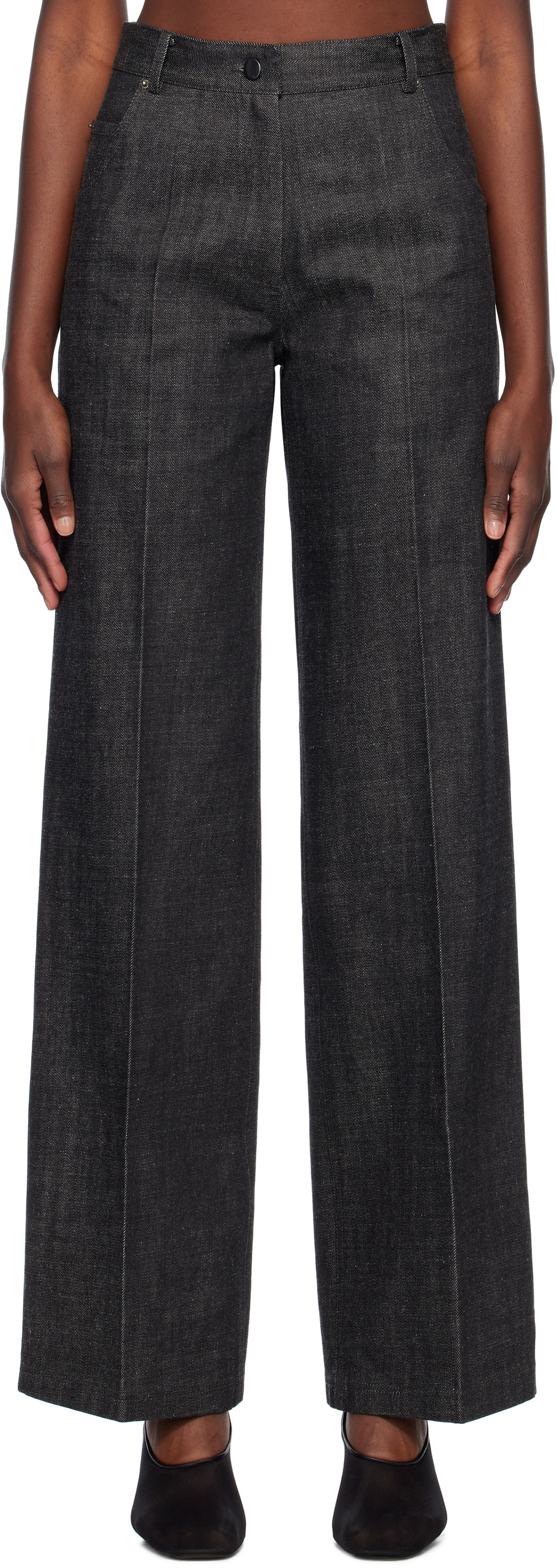 GIA STUDIOS Gray Riley Jeans