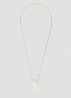 Rick Owens Open Trunk Necklace male Silver