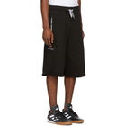 Opening Ceremony Black Oversized Sweat Shorts