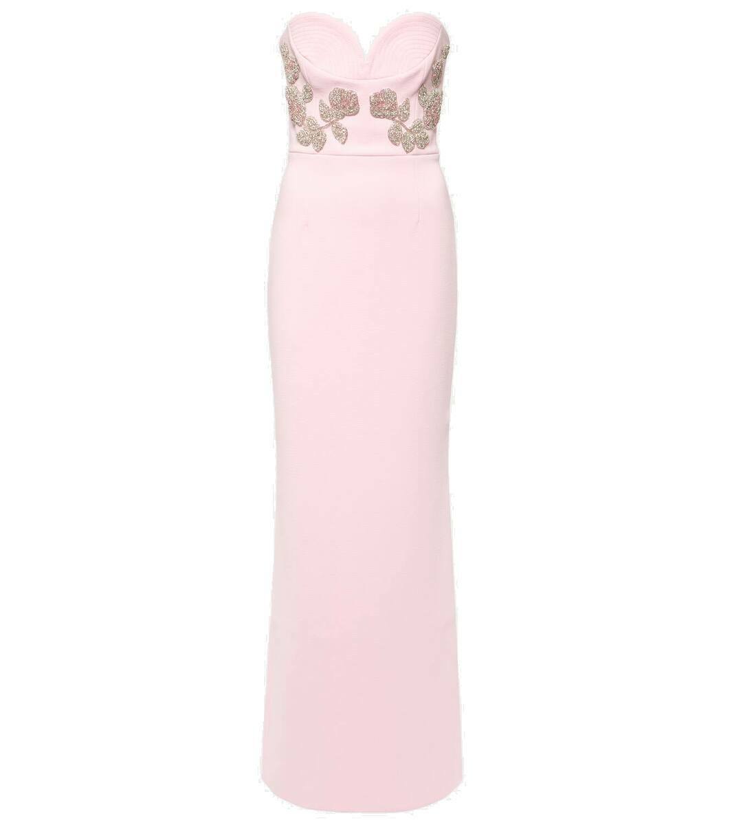 Rebecca Vallance Anette jacquard gown Rebecca Vallance