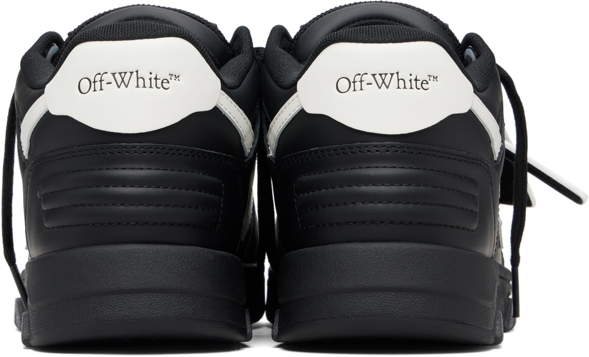 Off-White Black 'Out Of Office' Leather Sneakers