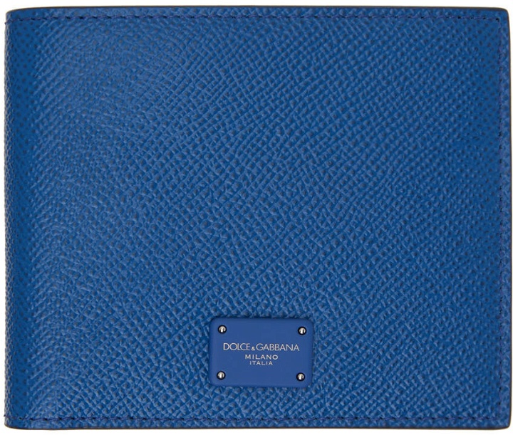Photo: Dolce & Gabbana Blue Dauphine Wallet