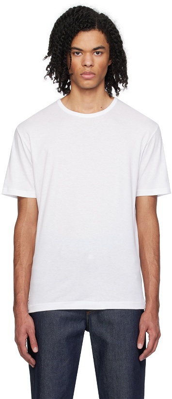 Photo: Sunspel White Smooth T-Shirt