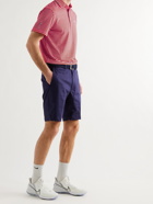 RLX Ralph Lauren - Airflow Striped Stretch-Jersey Golf Polo Shirt - Orange - S