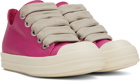 Rick Owens Pink Edfu Sneakers