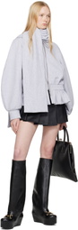 FIDAN NOVRUZOVA Gray Eska Hoodie
