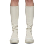 Rick Owens Off-White Sock Boots