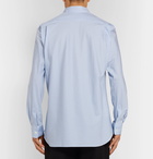 Comme des Garçons SHIRT - Striped Cotton-Poplin Shirt - Men - Light blue