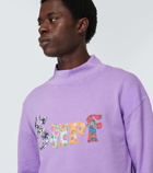 ERL Appliqué cotton jersey sweatshirt