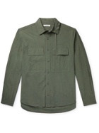 CRAIG GREEN - Lace-Detailed Cotton Shirt - Green