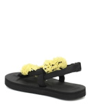Cecilie Bahnsen - x Suicoke Kat embellished sandals