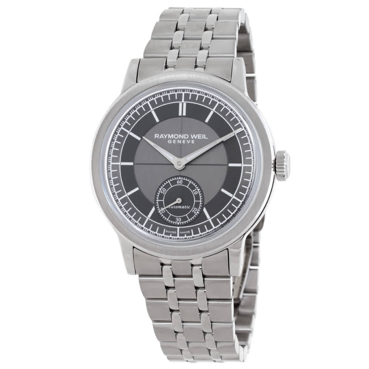 Raymond Weil Millesime Automatic Anthracite Dial Mens Watch 2930-ST-60001