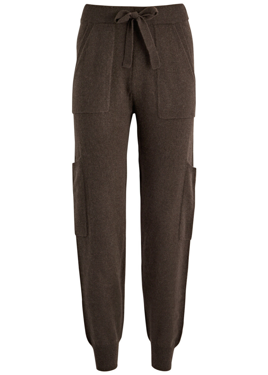 Crush Cashmere Beatles Cashmere Sweatpants Chocolate