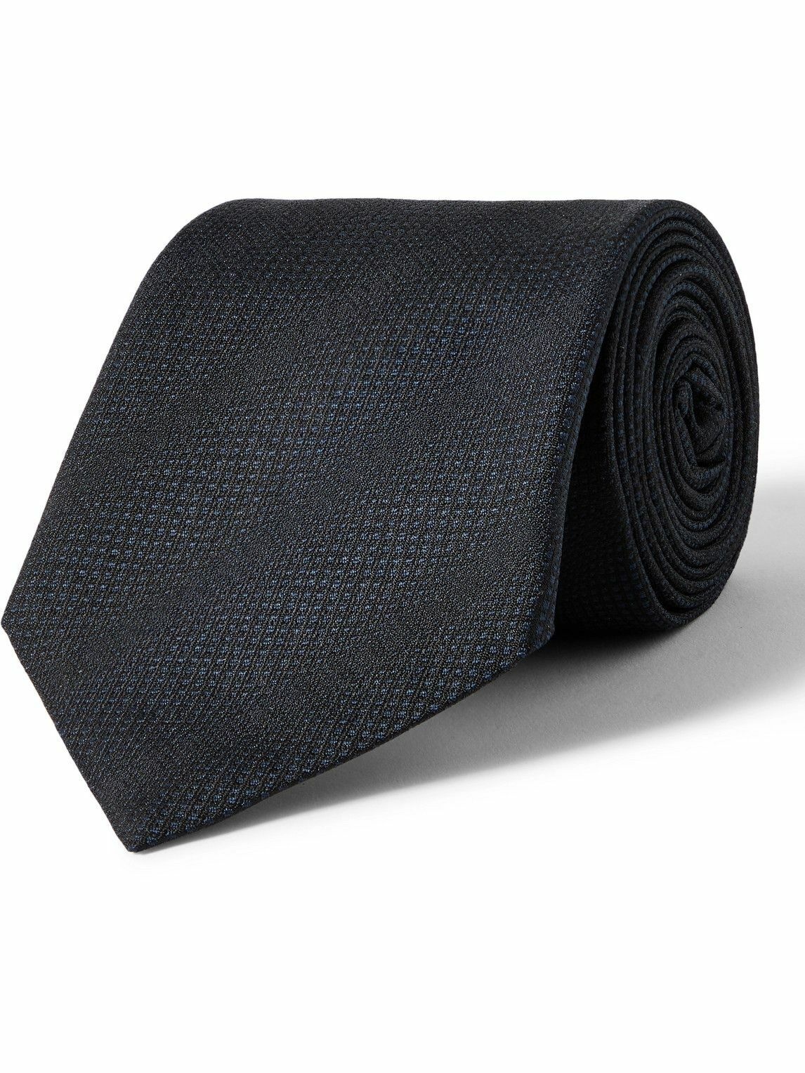 Photo: Mr P. - 8.5cm Striped Silk-Jacquard Tie