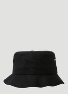 Script Bucket Hat in Black