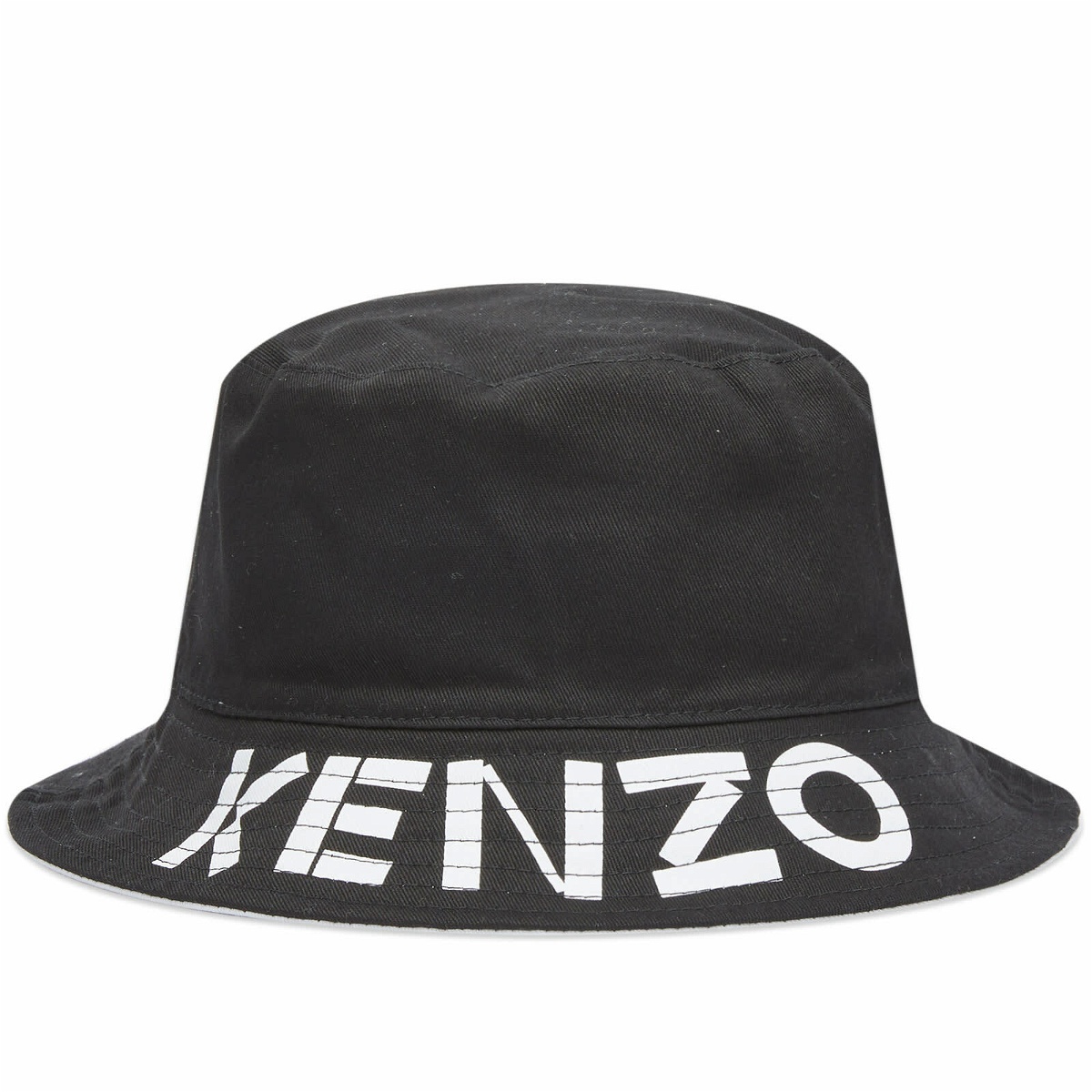 Kenzo Paris Men's Kenzo Reversible Bucket Hat in Black Kenzo