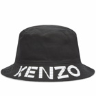 Kenzo Paris Men's Kenzo Reversible Bucket Hat in Black