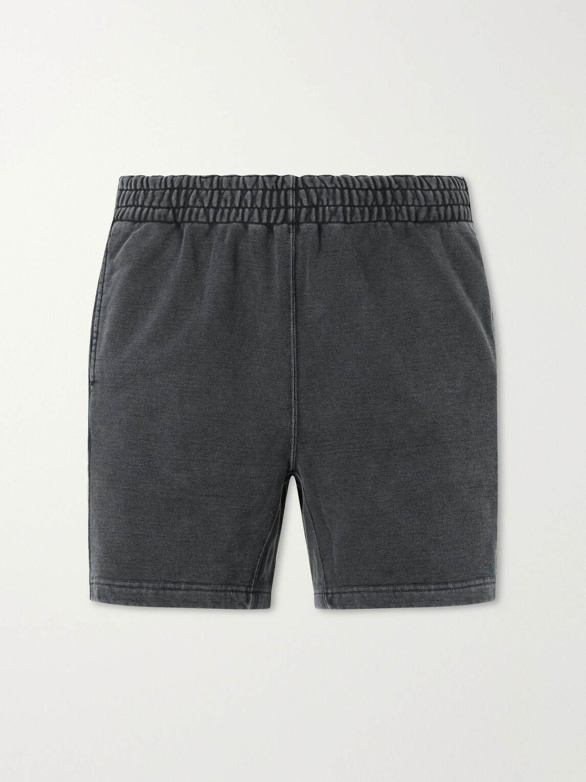 Remi Relief - Straight-Leg Cotton-Jersey Shorts - Black