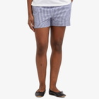 DONNI. Women's Stripe Pop Boxer in Navy Stripe