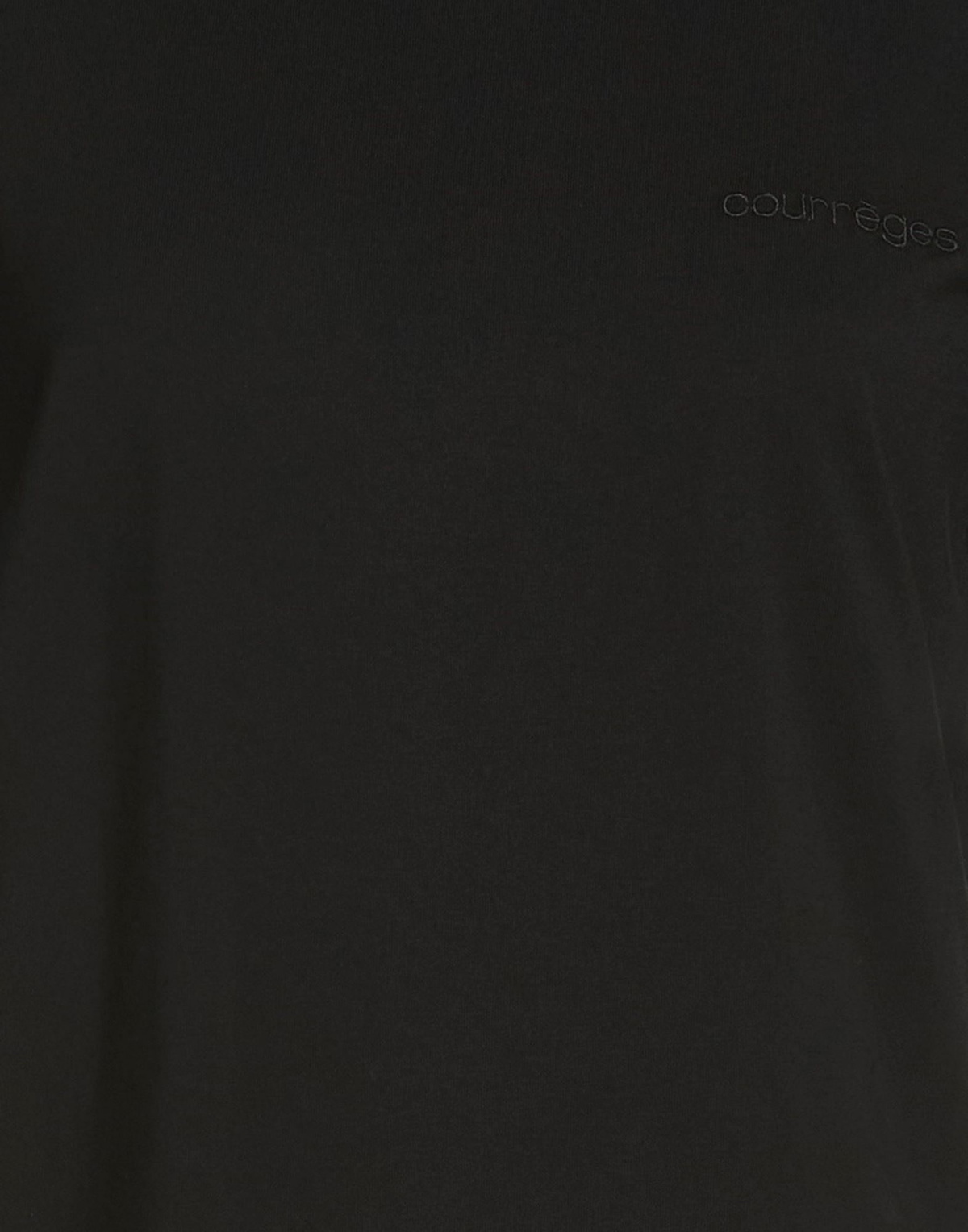 Courrèges Womens T-shirt in Black